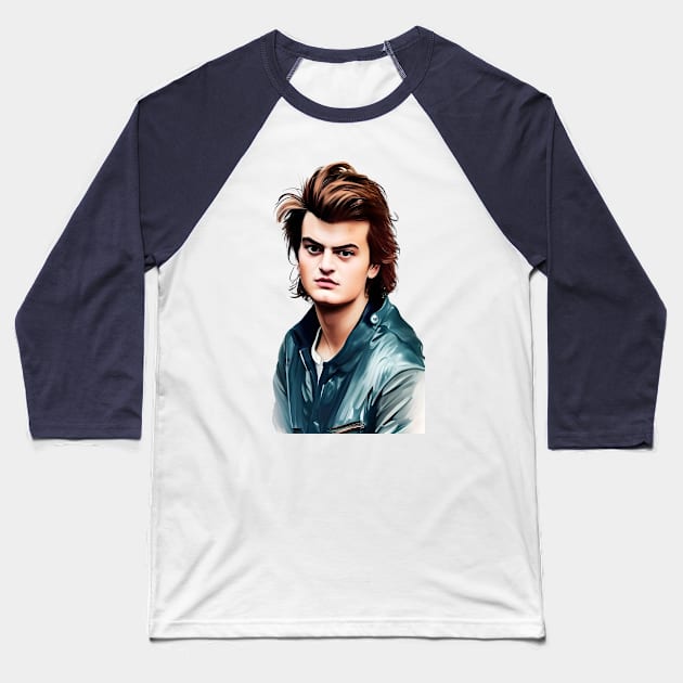 Steve Harrington Baseball T-Shirt by Sobalvarro